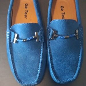 Men's Classic Blue Loafers